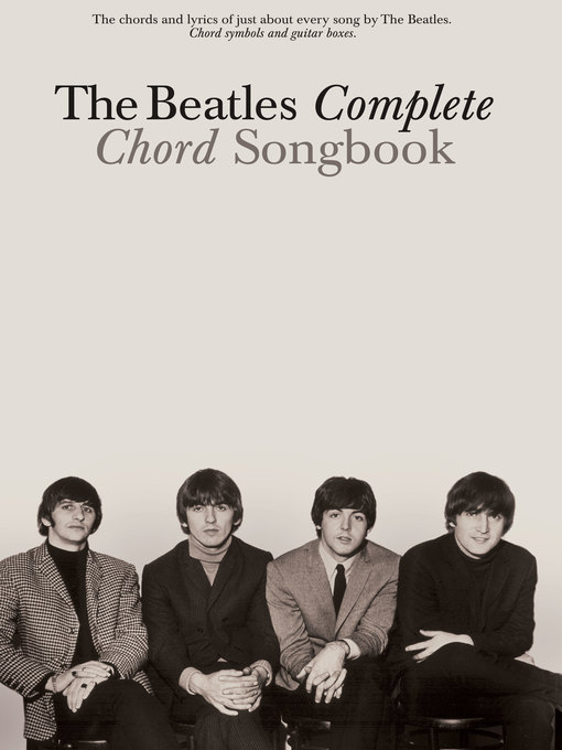 Cover image for The Beatles Complete Chord Songbook